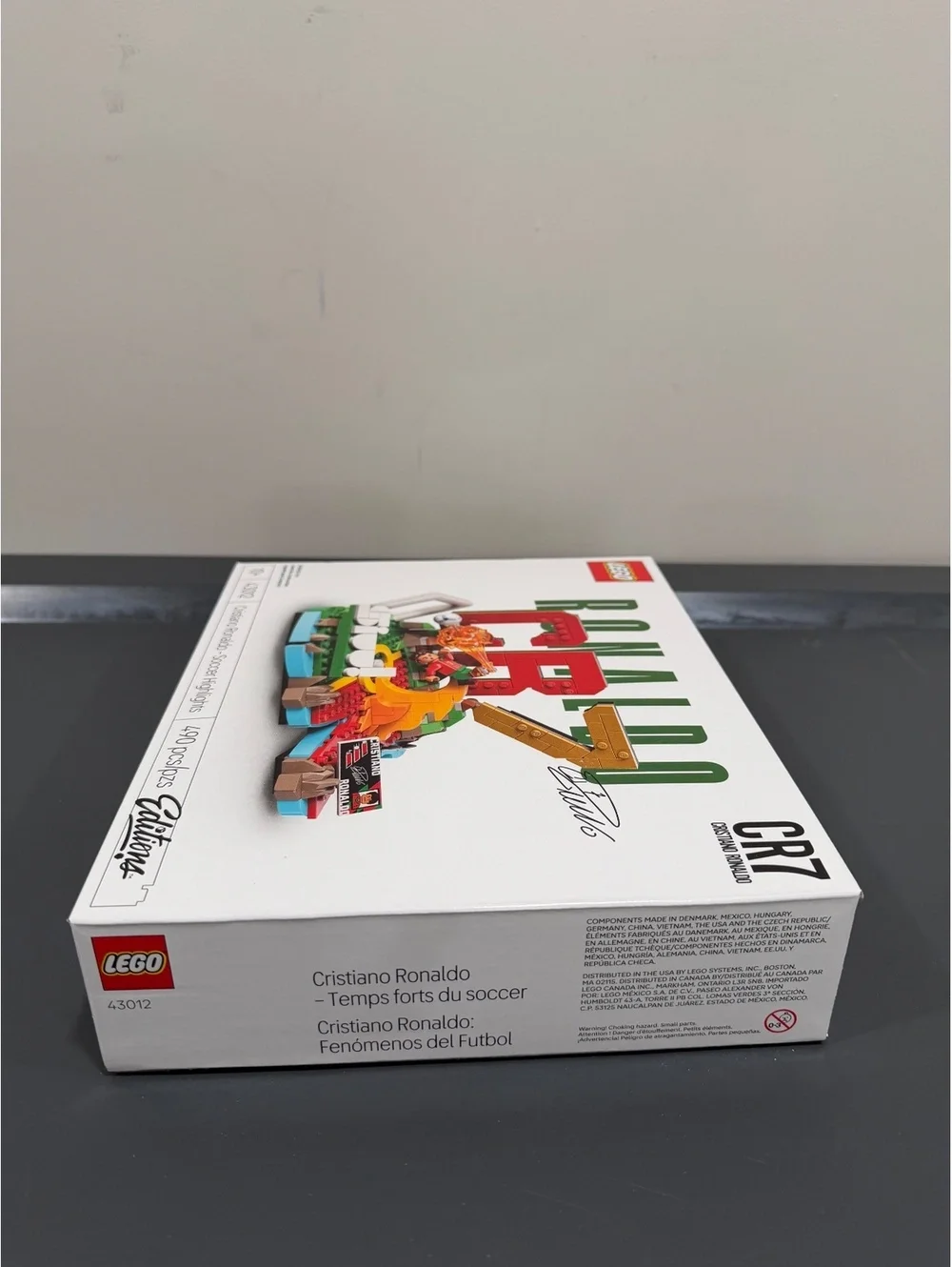 LEGO 43012 Cristiano Ronaldo CR7 Highlights 490pc New Sealed FIFA World Cup 2026